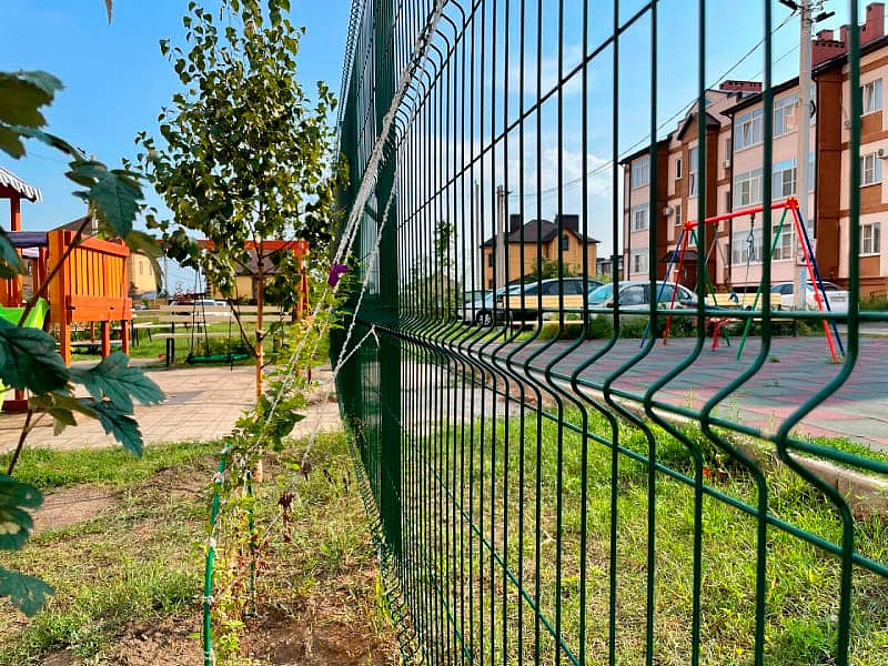 Ограждение для многоквартирных домов